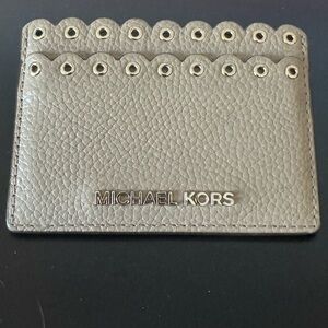 Michael Kors Tan Leather Card Holder